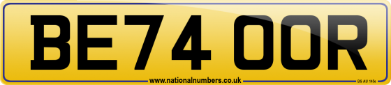 BE74 OOR