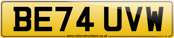 BE74 UVW