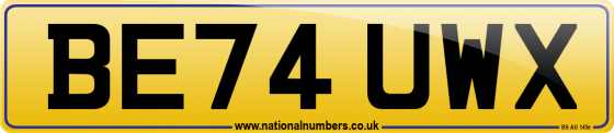 BE74 UWX