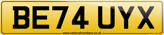 BE74 UYX
