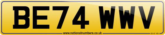 BE74 WWV
