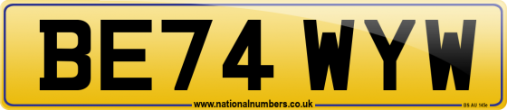 BE74 WYW