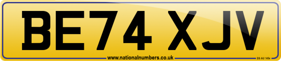 BE74 XJV
