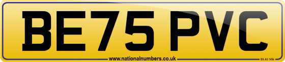 BE75 PVC