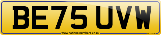 BE75 UVW