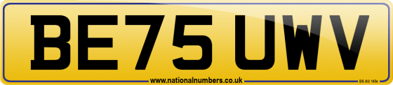 BE75 UWV