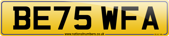 BE75 WFA