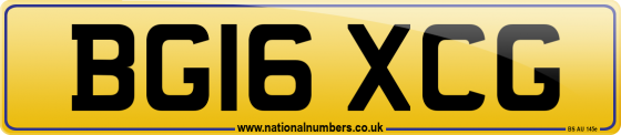 BG16 XCG