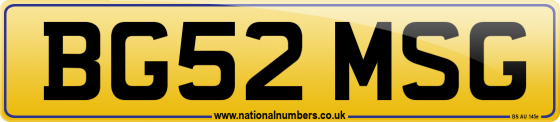 BG52 MSG