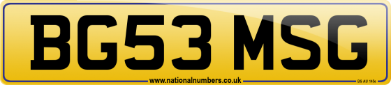 BG53 MSG