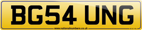 BG54 UNG