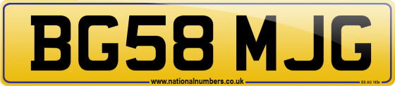 BG58 MJG