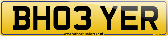 BH03 YER