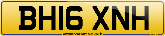 BH16 XNH
