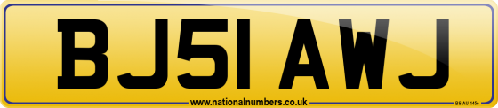 BJ51 AWJ