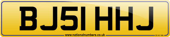 BJ51 HHJ