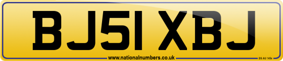 BJ51 XBJ
