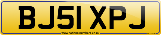 BJ51 XPJ