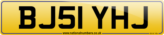 BJ51 YHJ