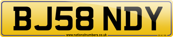 BJ58 NDY