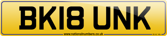 BK18 UNK