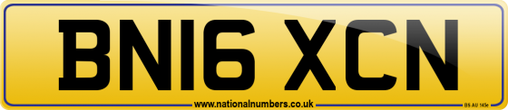 BN16 XCN