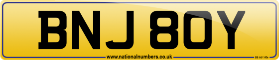 BNJ 80Y