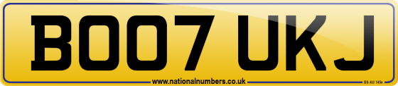 BO07 UKJ