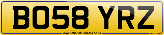 BO58 YRZ
