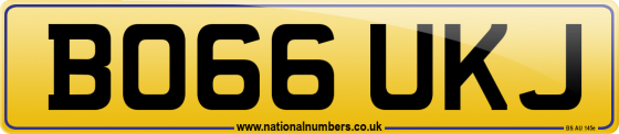 BO66 UKJ