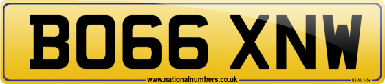 BO66 XNW