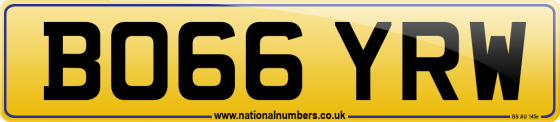 BO66 YRW