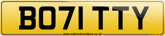 BO71 TTY