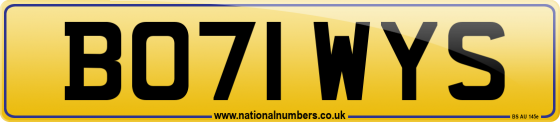 BO71 WYS
