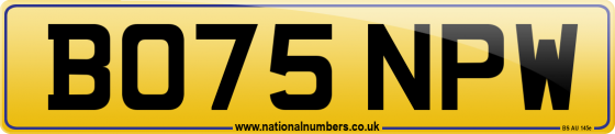 BO75 NPW
