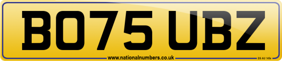 BO75 UBZ
