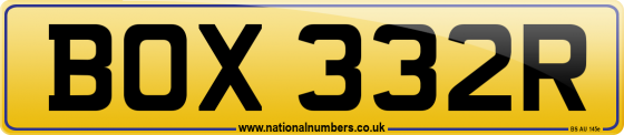 BOX 332R