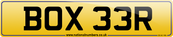 BOX 33R