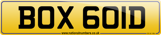 BOX 601D