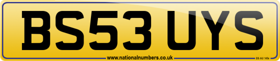 BS53 UYS