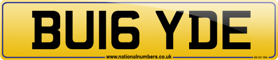 BU16 YDE