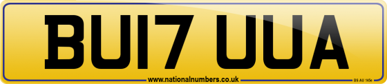 BU17 UUA
