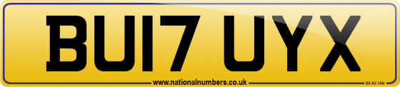 BU17 UYX