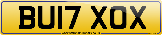 BU17 XOX