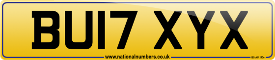 BU17 XYX