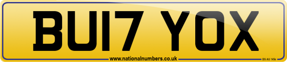 BU17 YOX
