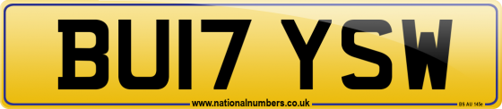 BU17 YSW