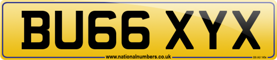 BU66 XYX