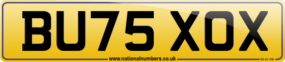 BU75 XOX