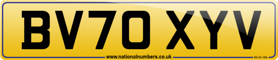 BV70 XYV